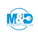 M&D produktion AB logo
