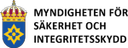 Myndigheten för säkerhet och integritetsskydd logo