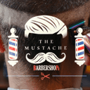 The mustache barbershop1 logo